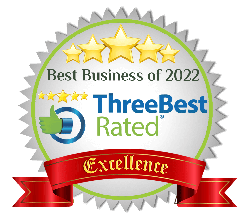 ThreeBest Rated Badge 2022